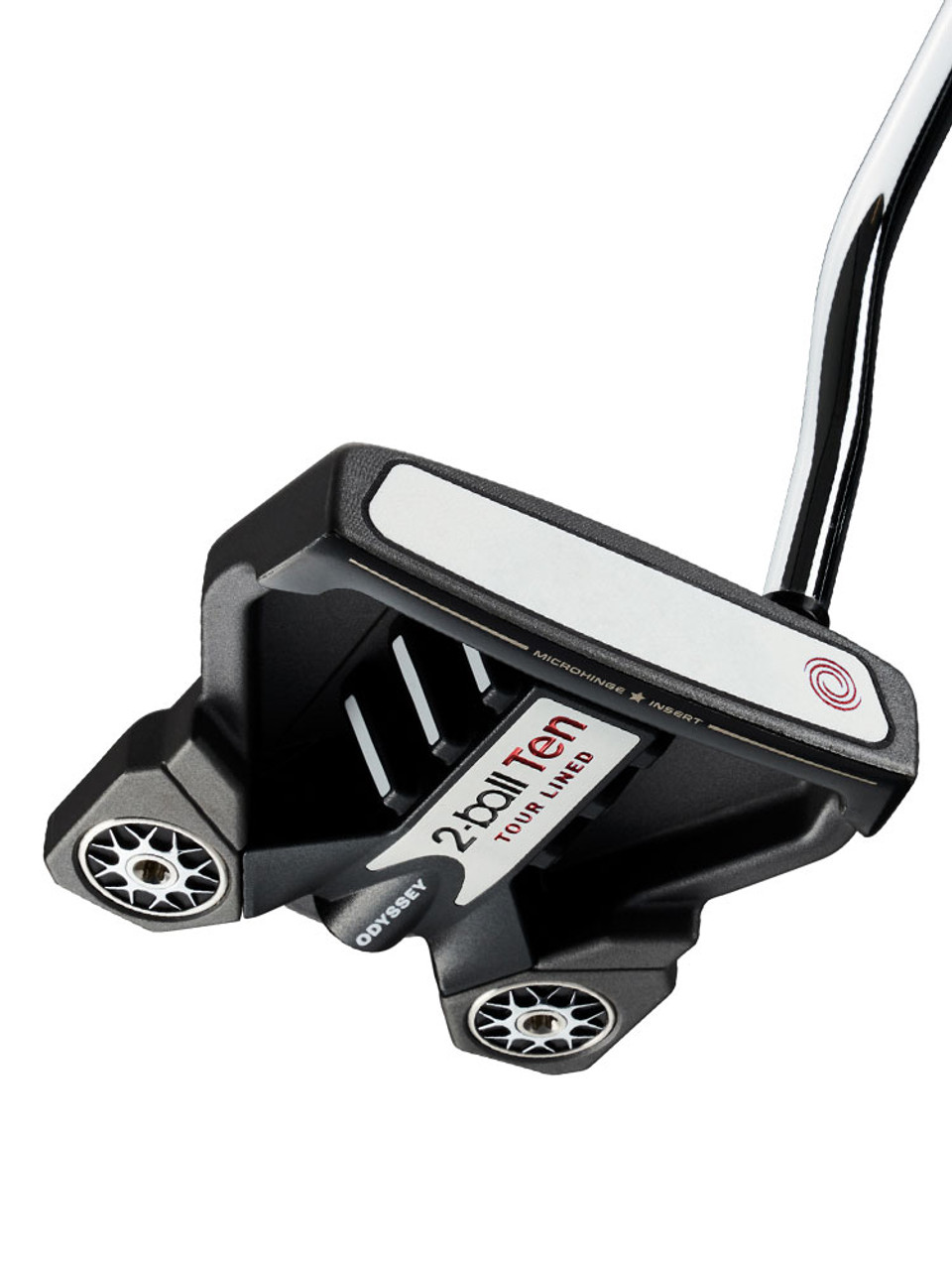 Odyssey Red 2-Ball Ten Putter - Lined | GolfBox